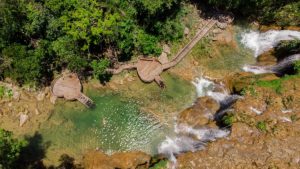 Ponto turístico de Bonito MS: Parque das Cachoeiras 
