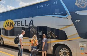 Transporte compartilhado do aeroporto de Campo Grande diretamente para Bonito MS.