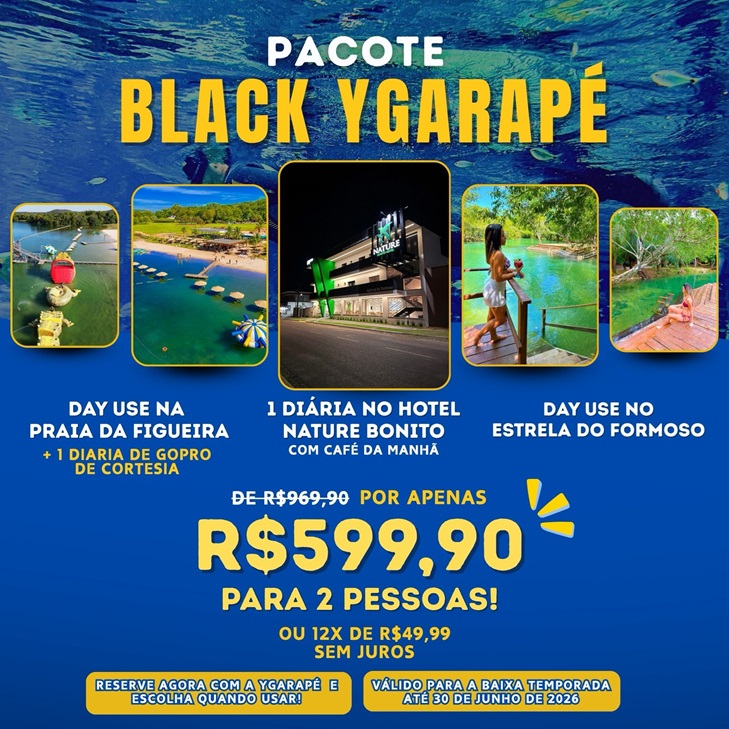 PACOTE BLACK - Ygarapé