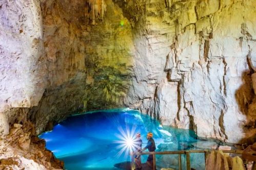 Gruta do Mimoso - Flutuação